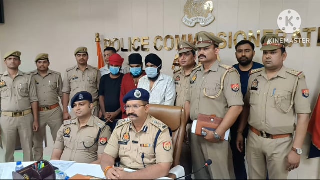 थाना शाहगंज पुलिस टीम द्वारा बड़ी कार्यवाही अवैध शस्त्र निर्माण करने वाले तीन अभियुक्त को पुलिस ने किया गिरफ्तारअसला किय