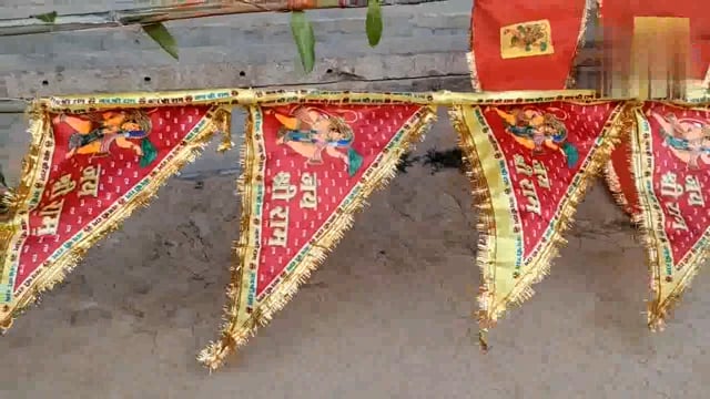 रामनवमी को लेकर के हनुमान मंदिरों में श्रद्धालु ने किया पूजा अर्चना एवं ध्वजा रोपण