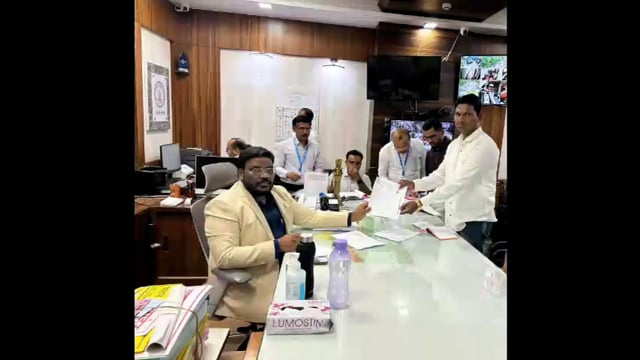 कामगारांच्या प्रश्नासाठी अजित खंदारे लोकसभेच्या मैदानात; उमेदवारी अर्ज दाखल #loksabha2024