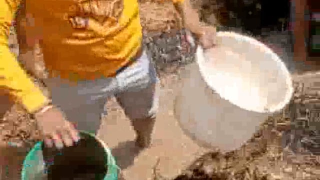 माट थाना क्षेत्र के नगला श्याम में विद्युत शार्ट सर्किट से बुर्जी में लगी आग किसान का हुआ भूसा जलकर खाक