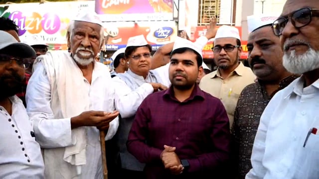 मतदान जनजागृतीसाठी  रॅली चे आयोजन,जिल्हाधिकारी यांचे नेतृत्वात मनपा आयुक्त तथा प्रशासक यांची उपस्थिती