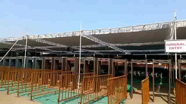 प्रियंका गांधी यांच्या सभेची तयारी पूर्ण,मोठी गर्दी होण्याची शक्यता,