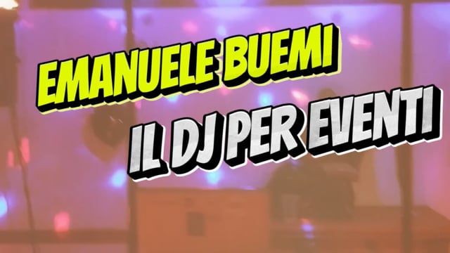 Emanuele Buemi DJ