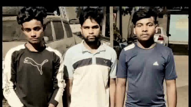 चांदन थाना अध्यक्ष ने मोबाइल दुकान से चोरी के मामले को 22 दिन में उद्वेदन कर तीन आरोपी को एक मोबाइल सहित किया गिरफ्तार