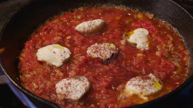 Australian Mushroom Growers Association – Mushroom Shakshuka recipe