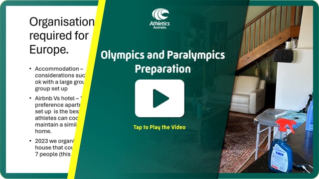 Preparing athletes for Olympics thumbnail
