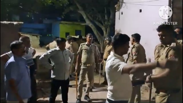 थाना लोहा मंडी क्षेत्र के अंतर्गत गोकुलपुरा में दो पक्षों में हुआ विवाद दो पक्षों में विवाद विकराल रूप नौबत खतरनाक