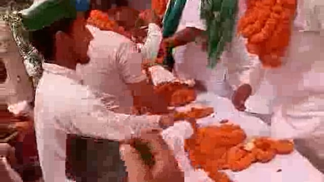 वृंदावन में धूमधाम से ब्रह्म महोत्सव मनाया गया धूमधाम से निकली शोभायात्रा ठाकुर जी ने किया नगर ब्रहमण