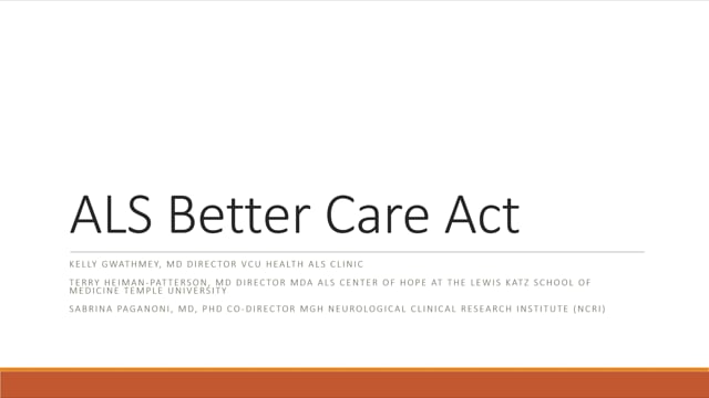 An Overview of The ALS Better Care Act Screen Grab