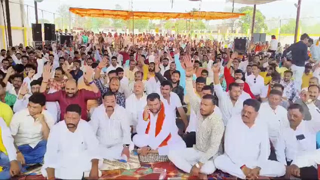 राजपूत करणी सेना के लोगों ने धूमधाम से मनाया वीर शिरोमणि महाराणा प्रताप की जयंती।