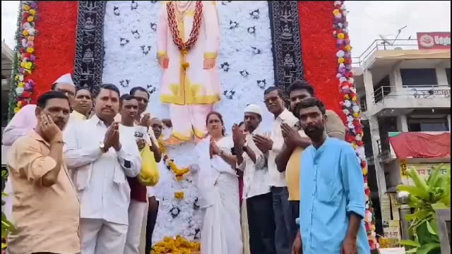 बहुजन विकास अभियानाने केली महात्मा बसवेश्वर महाराज यांची जयंती साजरी