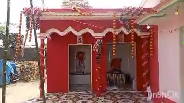 भगवान परशुराम जयंती पर नवनिर्मित मंदिर में भगवान परशुराम की मूर्ति की हुई प्राण प्रतिष्ठा