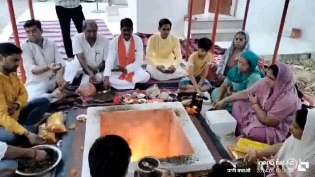 अखिल भारत हिंदू महासभा ने भगवान परशुराम के जन्म उत्सव एवं अक्षय तृतीया के पावन पर्व पर विश्व शांति के लिए यज्ञ किया