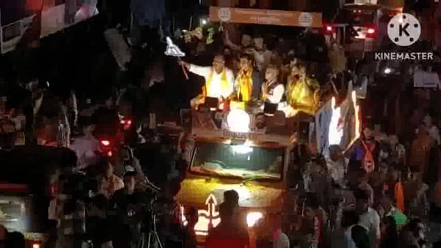 शिवसेना के उम्मीदवार श्रीकांत शिंदे की रैली उल्हासनगर से चिंचपाडा  होते हुए चक्की नाका पर समाप्त होगी