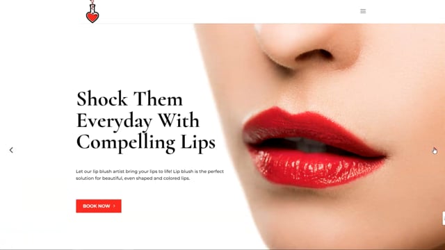 Permanent Makeup Web Design