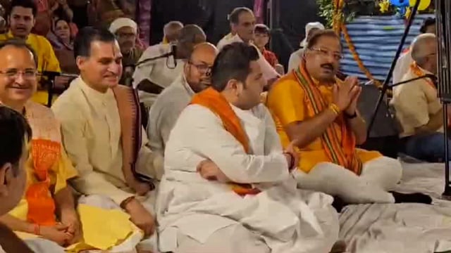 नौका विहार लीला का मंचन किया गया श्रद्धालु हुए भाव विभोर