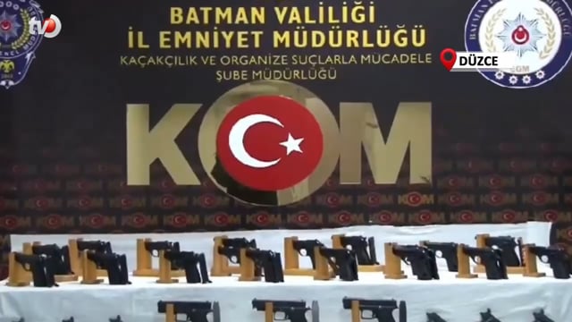 77 İlde Silah Kaçakçılarına Operasyon