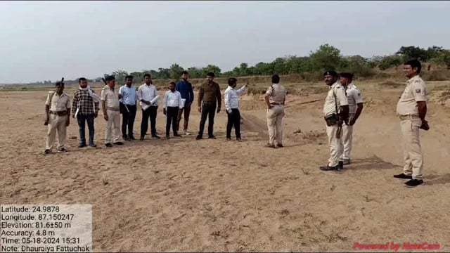 जिले भर में अवैध खनन परिवहन एवं भंडारन पर चलाया गया सघन छापेमारी अभियान