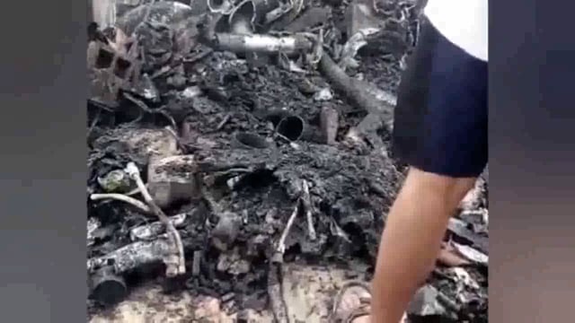 हार्डवेयर की दुकान में लगी आग  लाखों का हुआ नुकसान