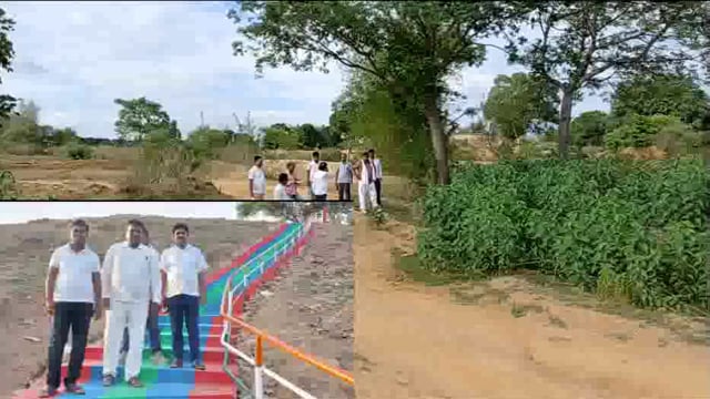 योजना निरीक्षण करते जिला परिषद जे ई  ओम प्रकाश मंडल 