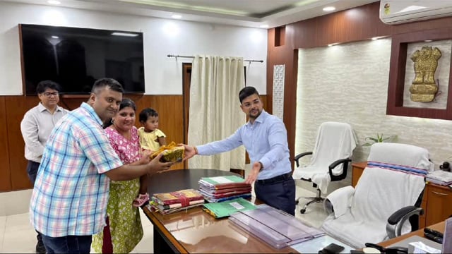 दत्तकग्रहण संस्थान बांका की लवली कुमारी बनी दिल्ली की तोशनी मलिक