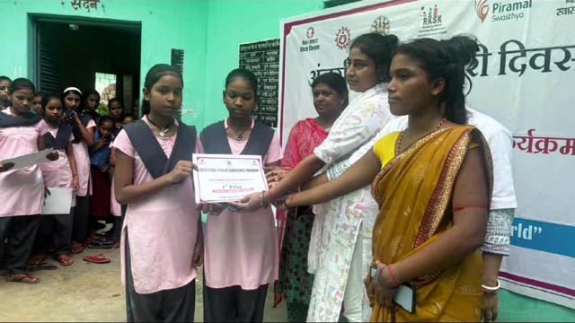 अंतरराष्ट्रीय महावारी दिवस पर स्वच्छाता के प्रति किया जागरूक