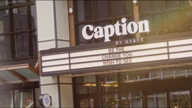 Hyatt Caption Osaka CM (Director's Cut)