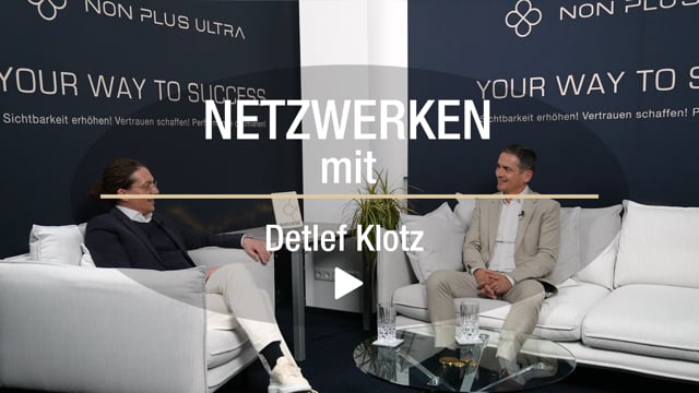 Netzwerken mit Detlef Klotz