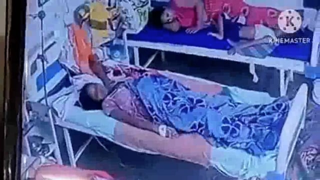 जिला महिला अस्पताल में प्रसूता का नवजात बच्चा चोरी सीसी फुटेज में कैद हुआ बच्चा चोर  सुरक्षा  भगवान भरोसे।