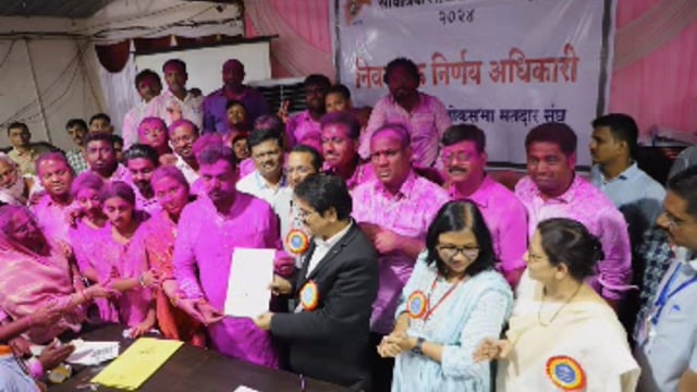 हातकणंगले लोकसभा निवडणुकीत खा. धैर्यशील माने यांनी सत्यजित पाटील यांचा 14723 मताने पराभव करून विजय संपादन केला