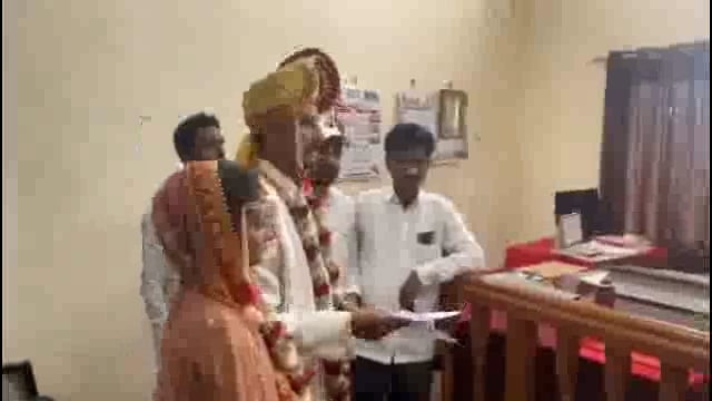 मनोज जरांगे पाटील यांच्या मागण्या मान्य कराव्यात,वधू वरांची राज्यपालांकडे निवेदनाद्वारे मागणी