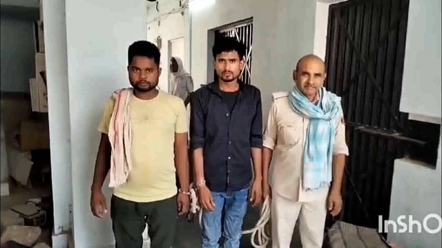 सात मवेशी के साथ दो हुए गिरफ्तार