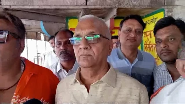 गंगा दशहरा पर्व पर तैयारियां की जानकारी महापौर मथुरा विनोद  अग्रवाल द्वारा दी गई