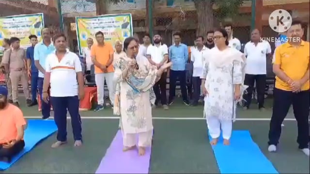 ताज नगरी आगरा में योग सप्ताह का शुभारंभ