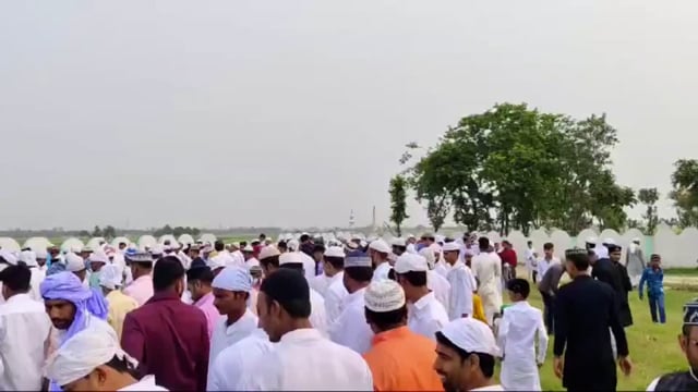 सुगौली में ईद-उल-अजहा का त्योहार चारों तरफ शान्तिपूर्वक हुआ सम्पन्न।