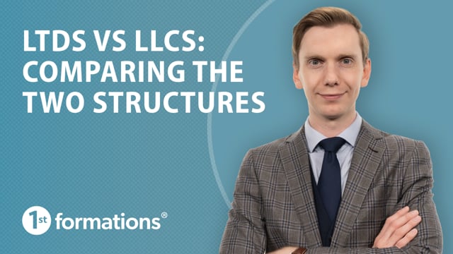 Thumbnail for video titled LTDs vs LLCs: Comparing the two structures.