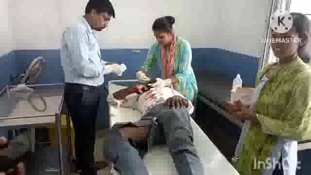 सूर्यगढ़ा -सड़क हादसे में एक युवक हुआ जख्मी रेफर किया गया सदर लखीसराय।
