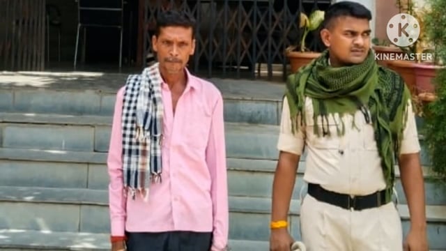 बालू चोरी करने के आरोप में एक फरार आरोपी को किया गिरफ्तार भेजा न्यायालय