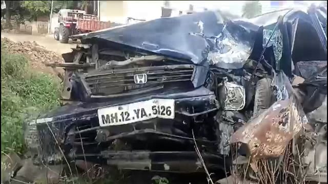 डीग्रस जवळ झालेल्या अपघात प्रकरणी कार चालकांवर गुन्हा दाखल