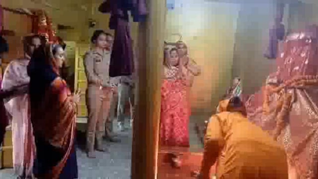 बाराही देवी मंदिर पर कब्जे को लेकर दो पक्ष हुए आमने सामने,उमरी बेगमगंज पुलिस की तत्प्रता ने स्थित संभाला