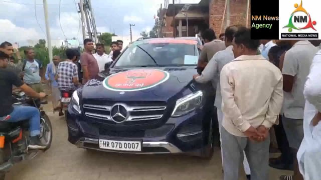 भगवानपुर चंदनपुर मै करतार सिंह भडाना का भव्य स्वागत! कहा बेटा बनकर जनता की सेवा करने आया हूं 