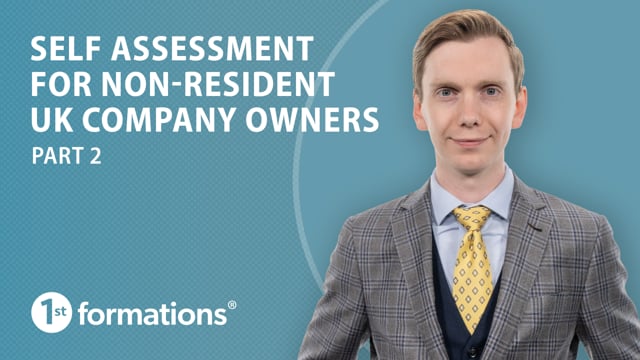 Self Assessment for non-resident UK company owners - Part 2