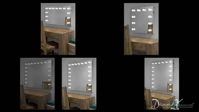 Wall Mounted Hollywood Mirrors - Showcase Video
