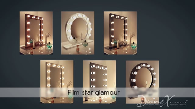 Hollywood Makeup Mirrors - Showcase Video