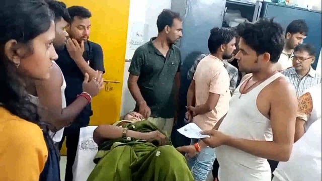 अज्ञात बाइक के धक्के से 65 वर्षीय व्यक्ति गंभीर रूप से जख्मी, एक महिला भी आंशिक रूप से घायल