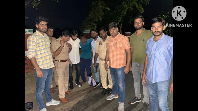 थाना न्यू आगरा पुलिस टीम द्वारा एवं एसओजी टीम द्वारा संयुक्त कार्यवाही