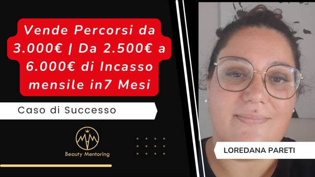 Video testimonianza di Loredana Pareti