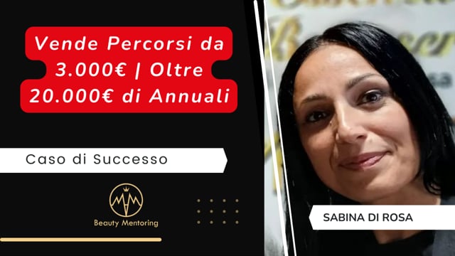 Video testimonianza di Sabina Di Rosa
