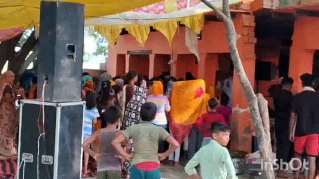 थाना फरह क्षेत्र गांव कुरकन्दा कदमखंडी आश्रम पर चल रही श्रीमद् भागवत कथा का हुआ समापन