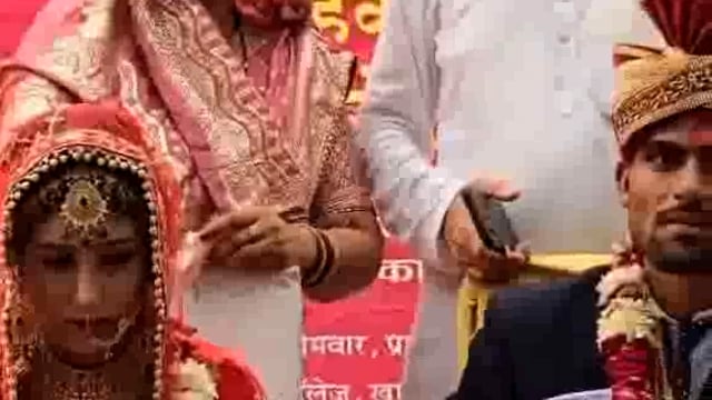 बजाना के खानपुर में रेवती होप ट्रस्ट द्वारा आयोजित सामूहिक विवाह समारोह में 21 जोड़े परिणय सूत्र में बंधे